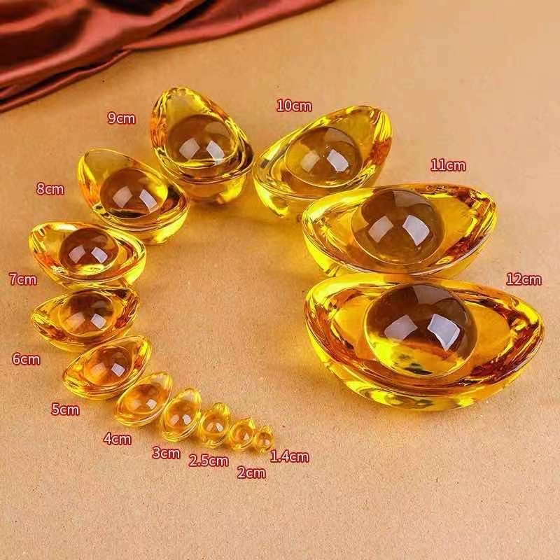 Kim bảo thủy Tinh 8cm