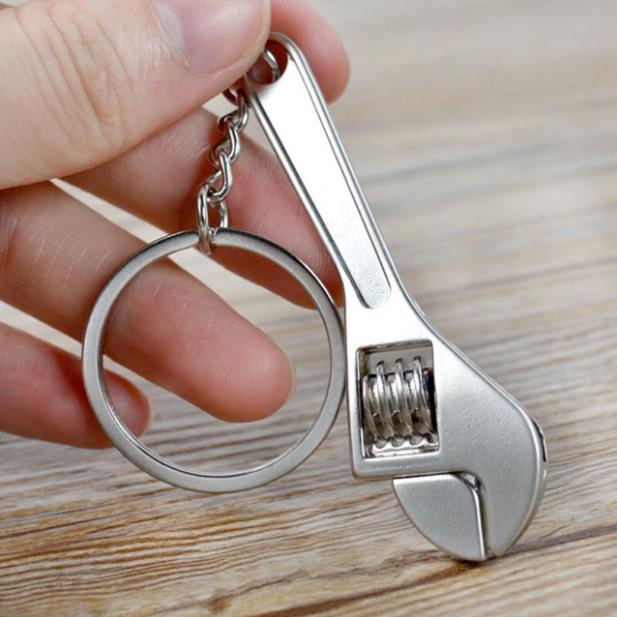 Mỏ lết móc khoá mini inox