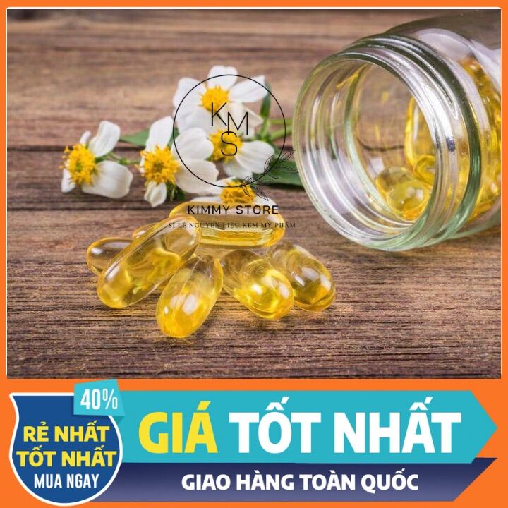 [HCM]Combo 5 viên e dưỡng vàng chộn kem