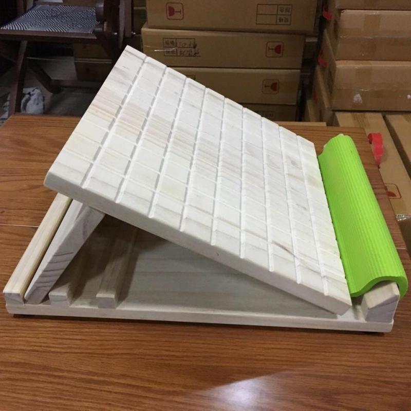 Gỗ Thịt Kéo Căng Tấm Đồ Gia Dụng Tập Thể Dục Giảm Cân Bắp Chân Máy Thần Kỳ Gấp Gọn Ghế Kéo Gân Xiên Gác Chân Xe Máy Gân Ban Kinh Tuyến Cáng
