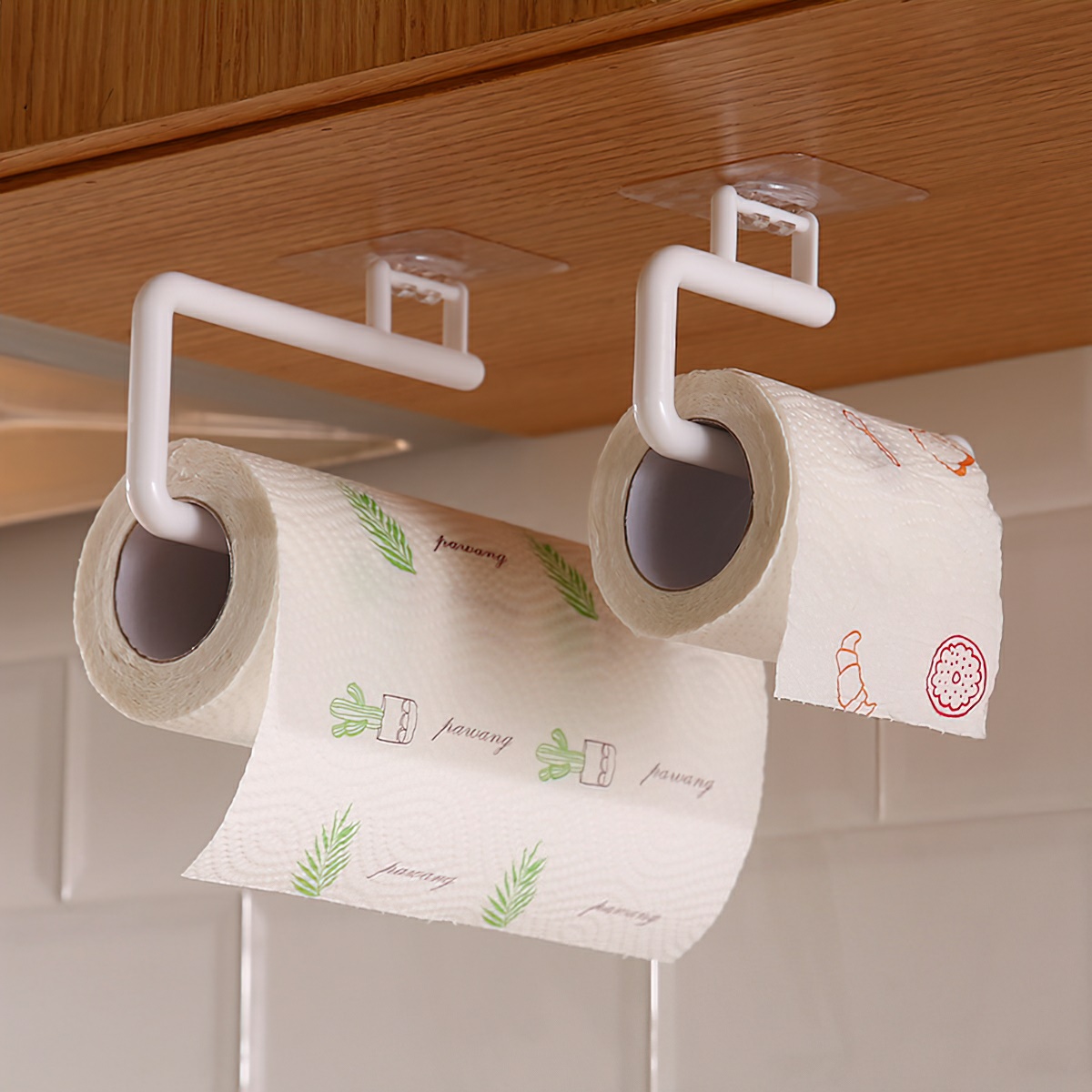 Giá treo cuộn khăn giấy tiện lợi chuyên dụng cho nhà bếp, nhà tắm - SHOPER