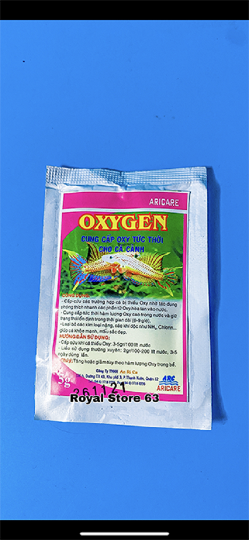 Oxy Gen Arc Thái Lan cấp oxy tức thời cho cá cảnh (5gram)