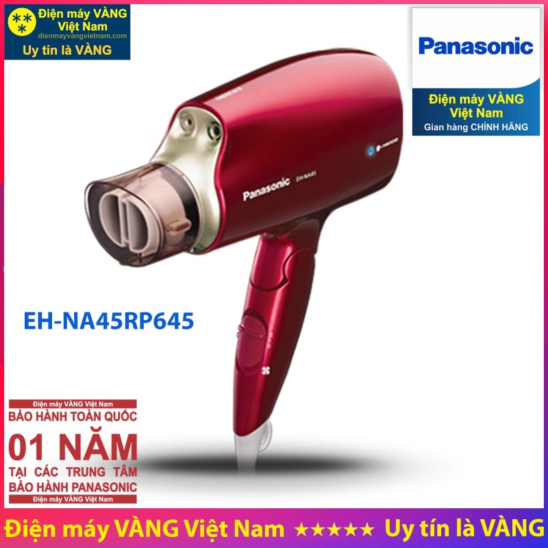 Máy sấy tóc cao cấp dành cho tóc hư tổn Panasonic EH-NA45RP645 - Hàng chính hãng giá rẻ