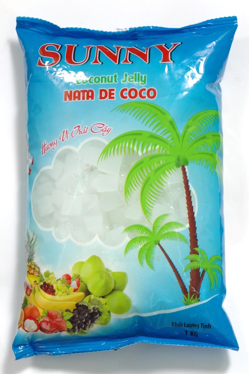 Thạch dừa túi