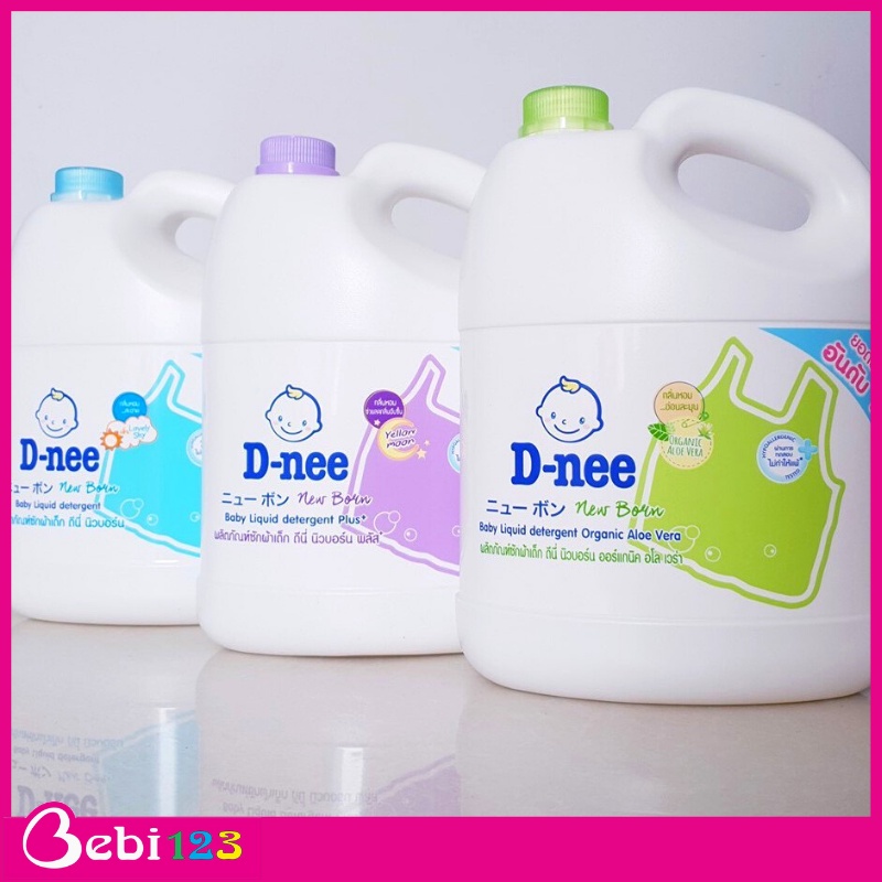 Nước giặt quần áo em bé Dnee Can 3000ml cho bé