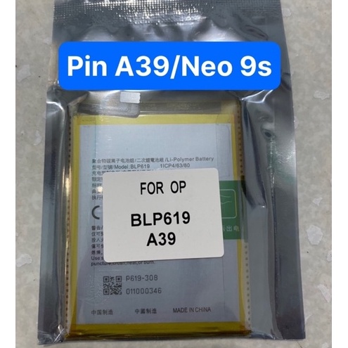 Pin cho điện thoại oppo f3 lite/a57/neo 9s/a39