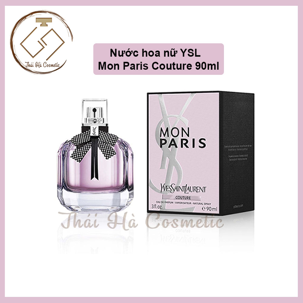 Nước hoa nữ ysl - mon paris couture eau de parfum 90ml