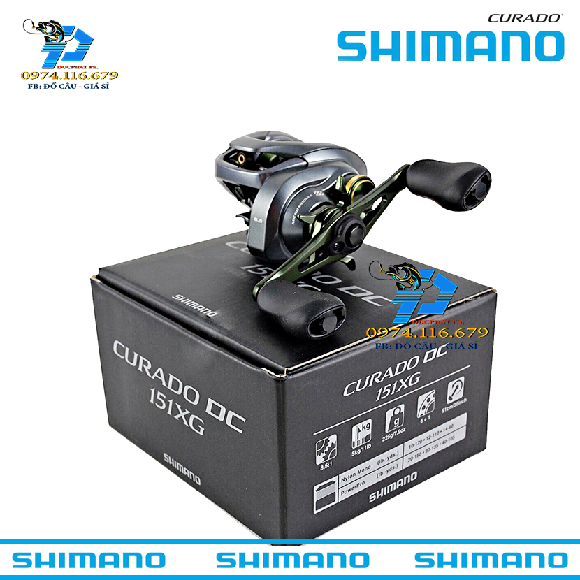 Máy Câu Ngang SHIMANO CURADO DC 151HG