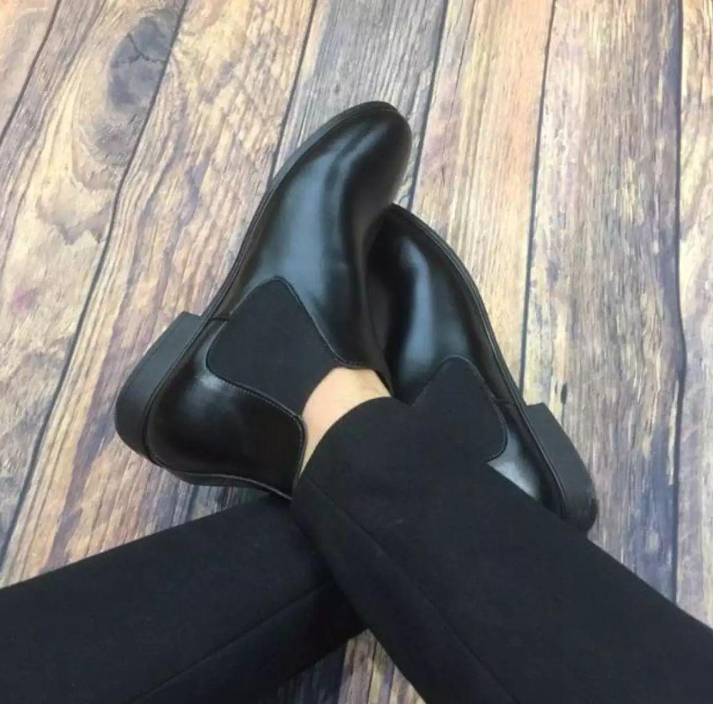 boots Chelsea nam da bò hàng cao cấp