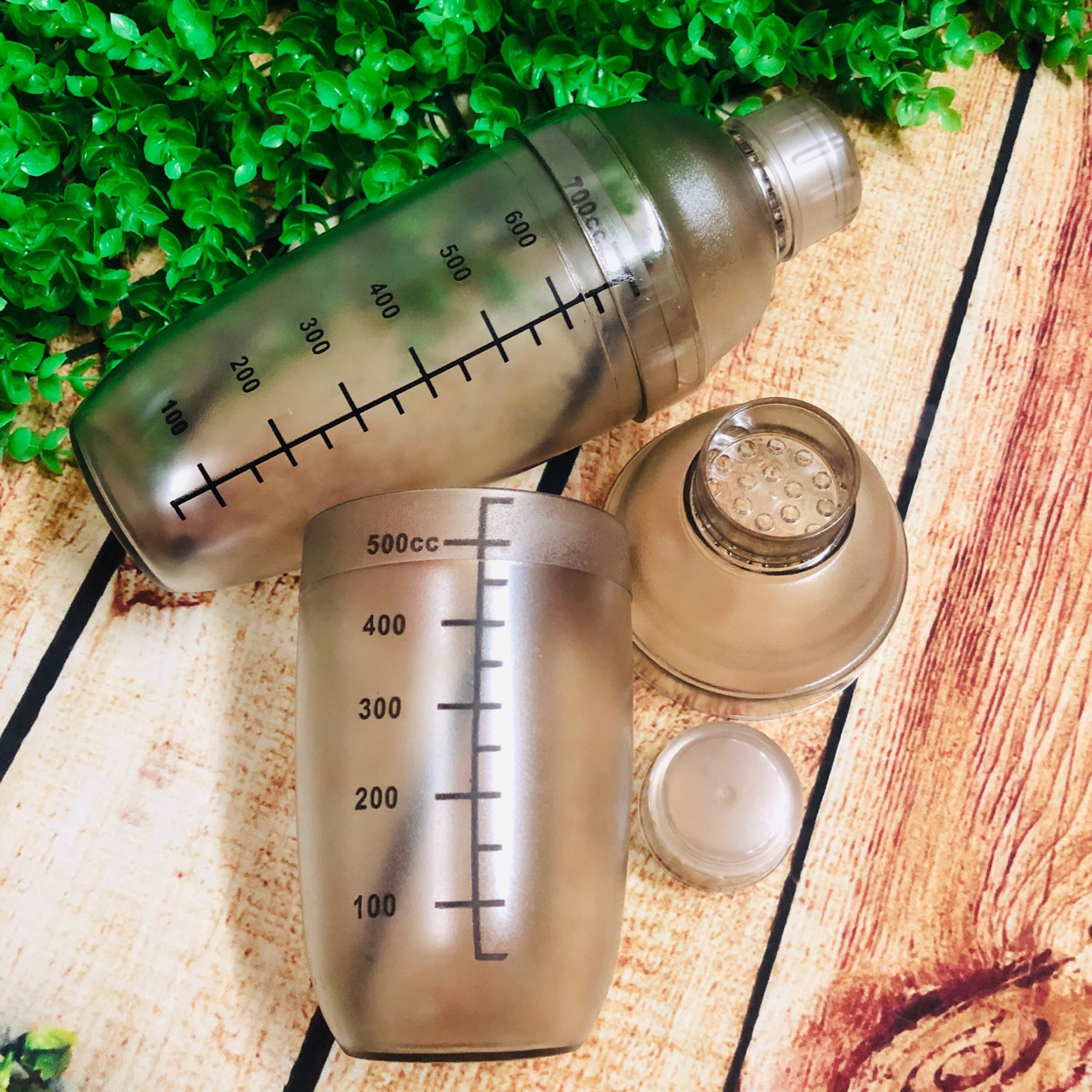 Bình lắc pha chế có vạch chia định lượng 700ml (cocktail shaker)
