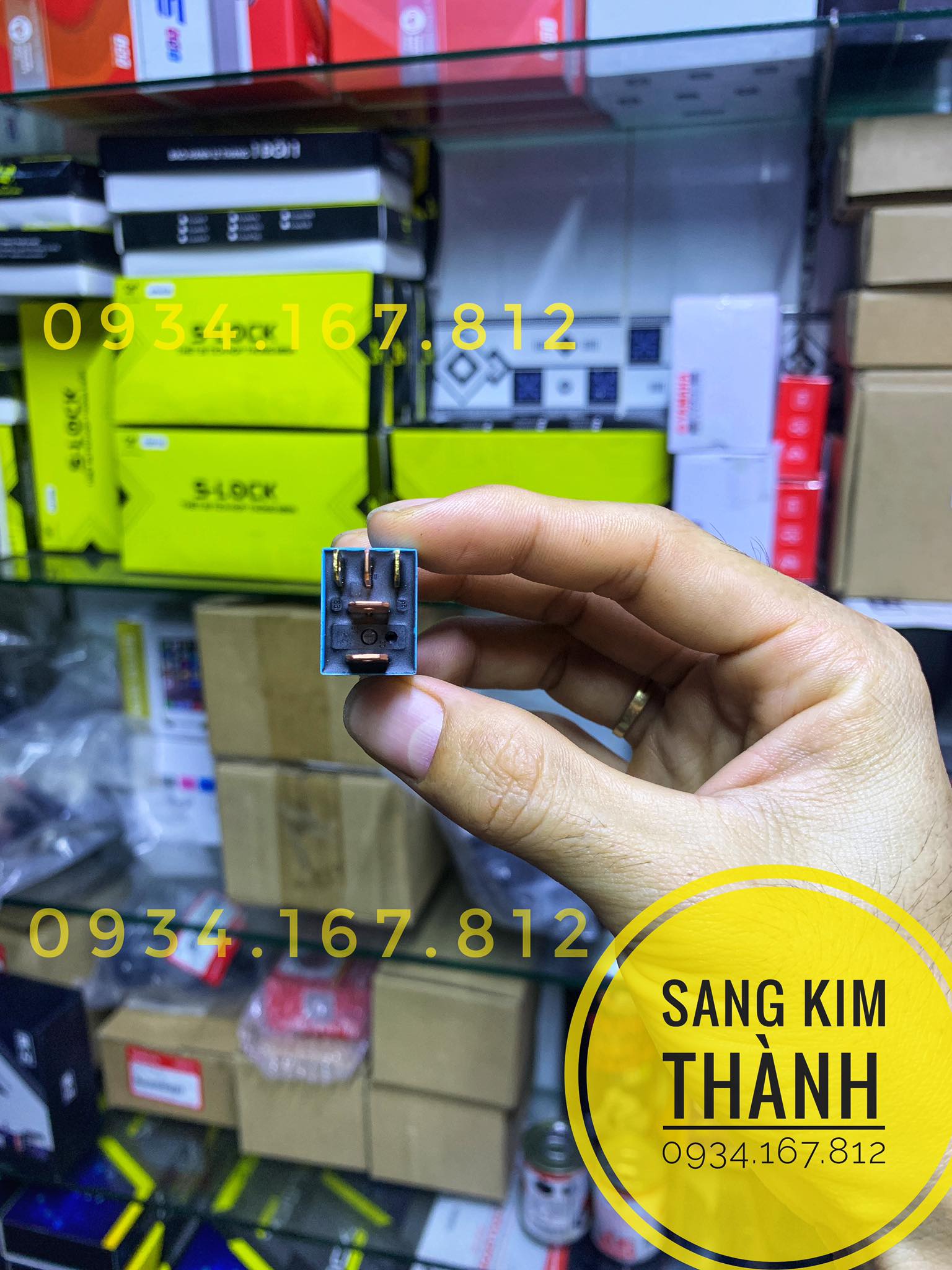 Relay Seido 12V-30A DC 5 Chân Chính Hãng