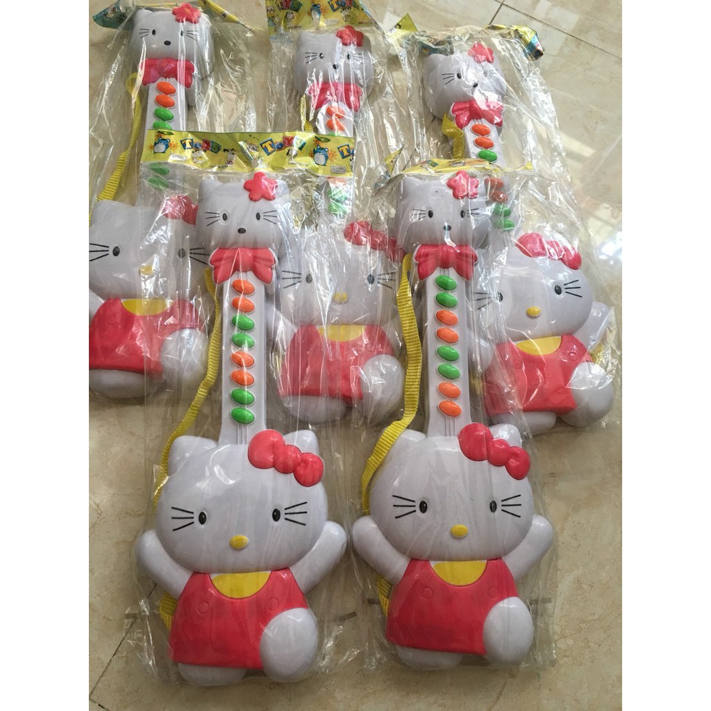 Đàn ghi ta mèo hello kitty cho bé