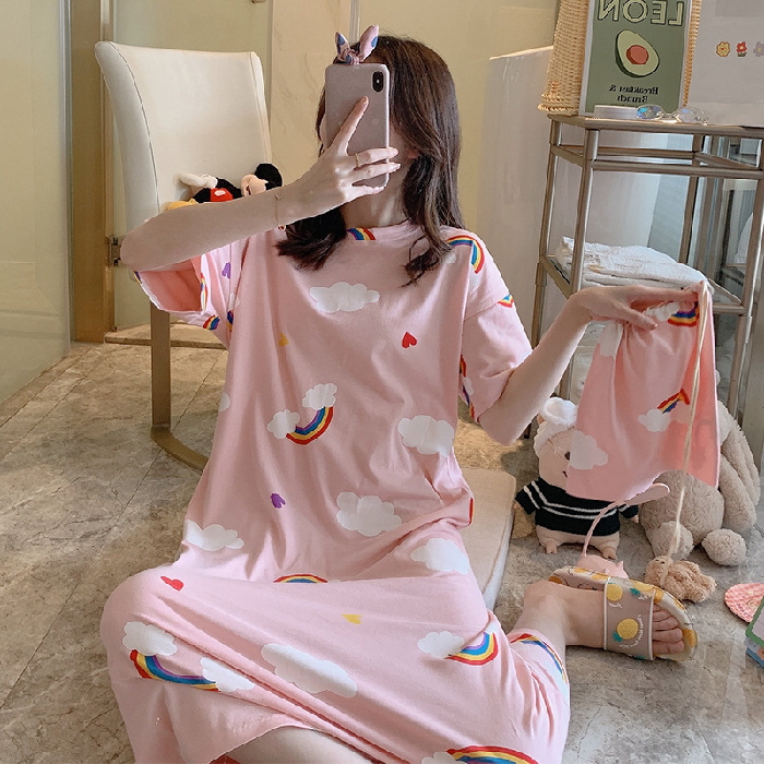 Váy Bầu Mặc Nhà Váy Ngủ Bầu Vn51