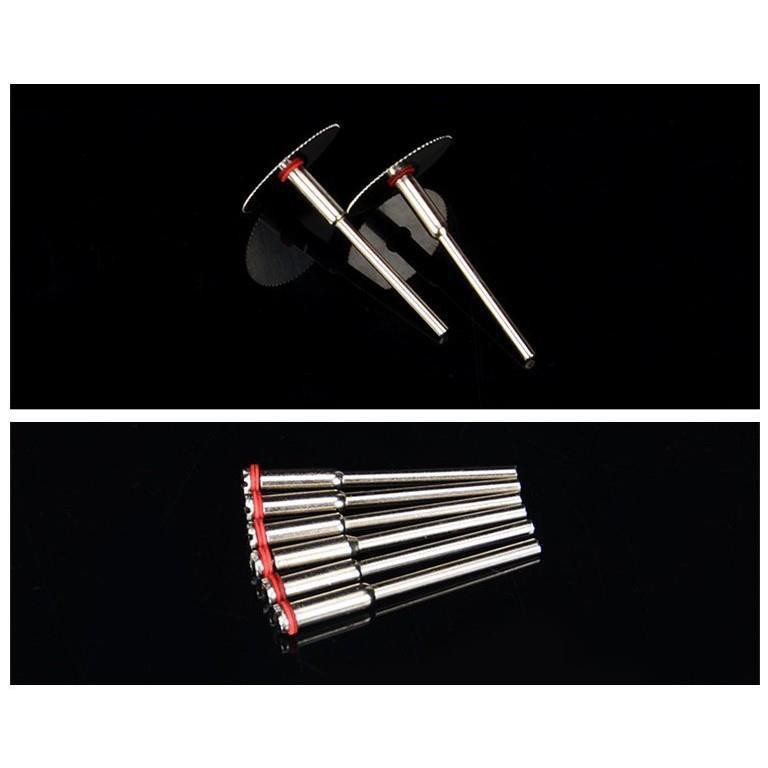Bộ 15 Lưỡi cắt răng cưa 25mm ( cán 5pcs, Lưỡi cắt răng cưa 10pcs )