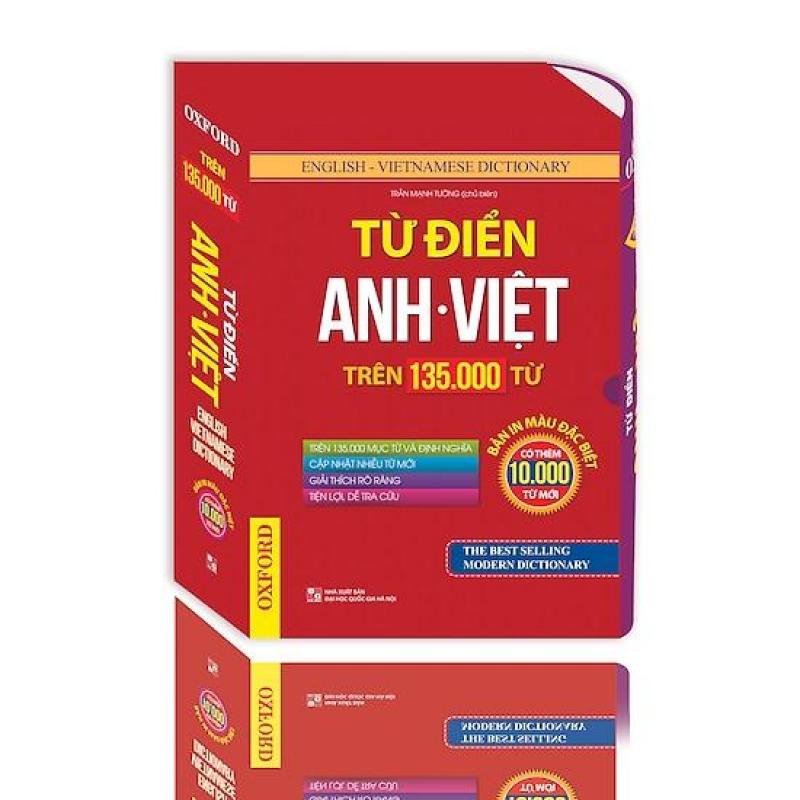Mua Từ Điển Anh Việt Trên 135.000 Từ (Hộp Bao)