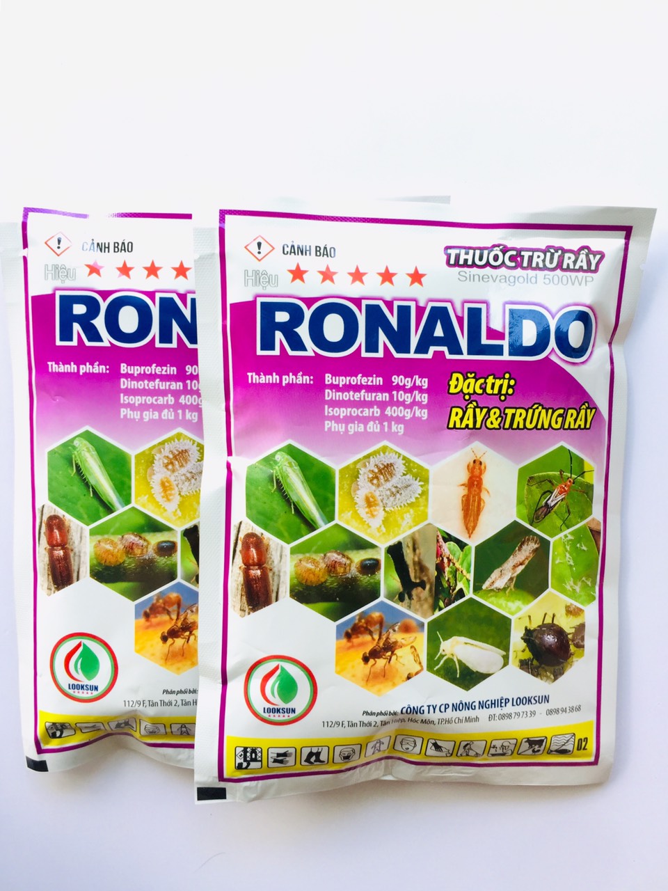1 GÓI RONALDO TRỪ RẦY VÀ TRỨNG RẦY (gói 100gr).