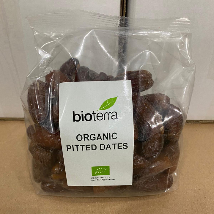 HSD 30.11.25 - Chà là hữu cơ đã tách hạt Bioterra 200gr và 500gr Organic Pitted Dates