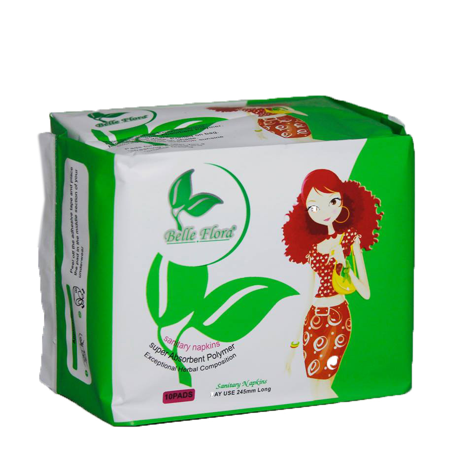 Bộ 4 gói BVS ban ngày lưới BELLE FLORA