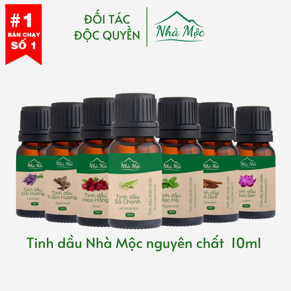 Tinh dầu Nhà Mộc nguyên chất 10ml