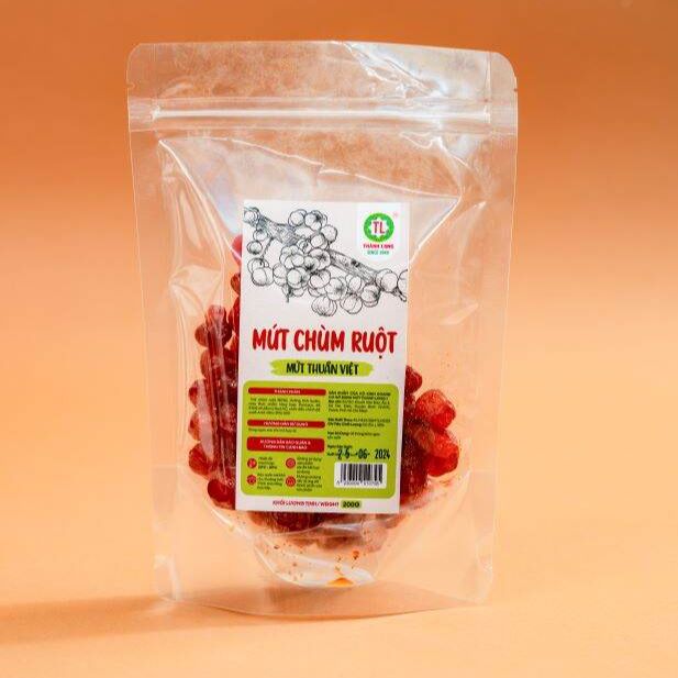 THÀNH LONG MỨT CHÙM RUỘT - MỨT TUỔI THƠ 200G/500G