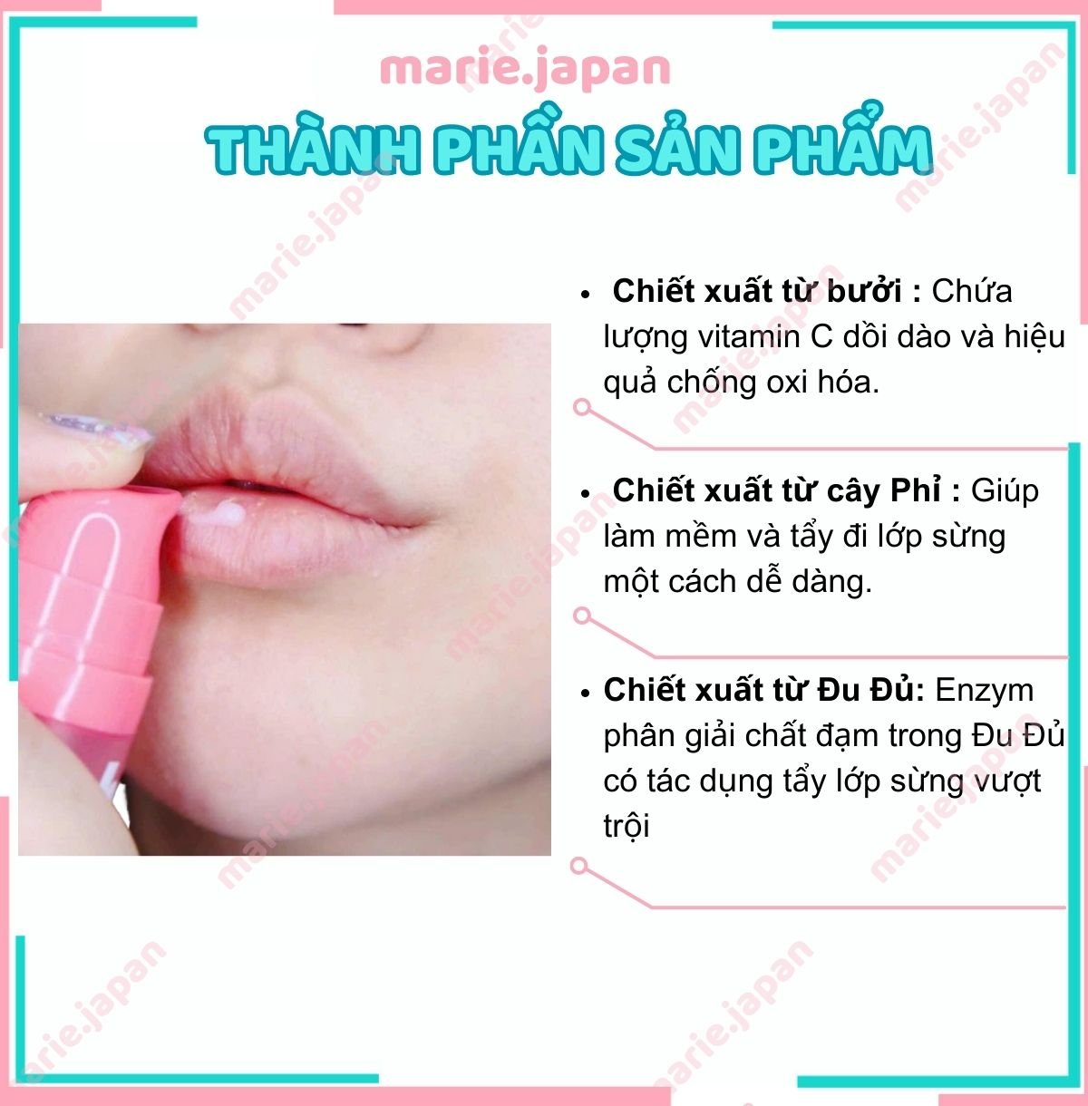 Tẩy Tế Bào Chết Môi Bubi Bubi Bubble Lip Scrub Red Sủi Bọt 10ml