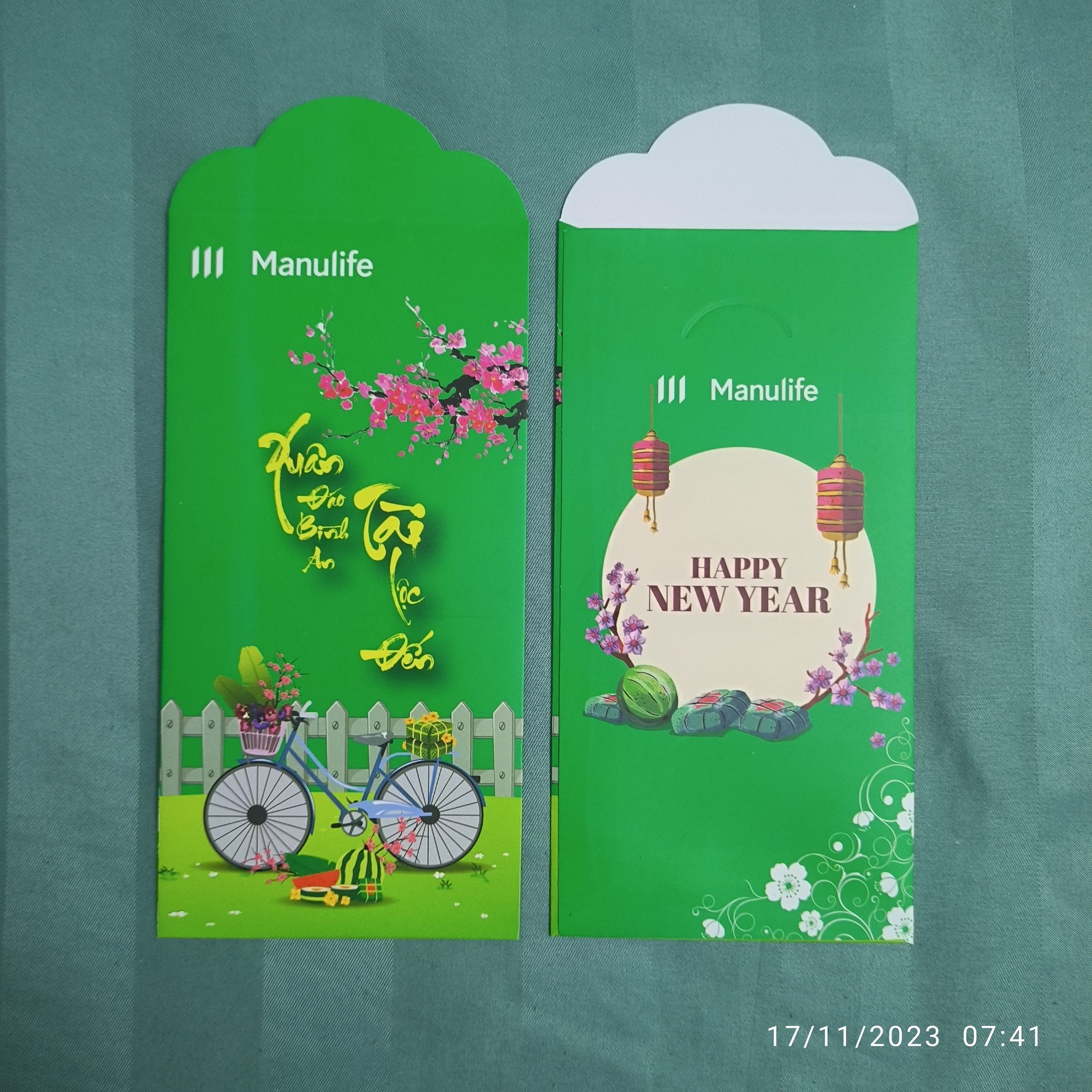 [HCM] Combo 50 bao lì xì  (Manulife)