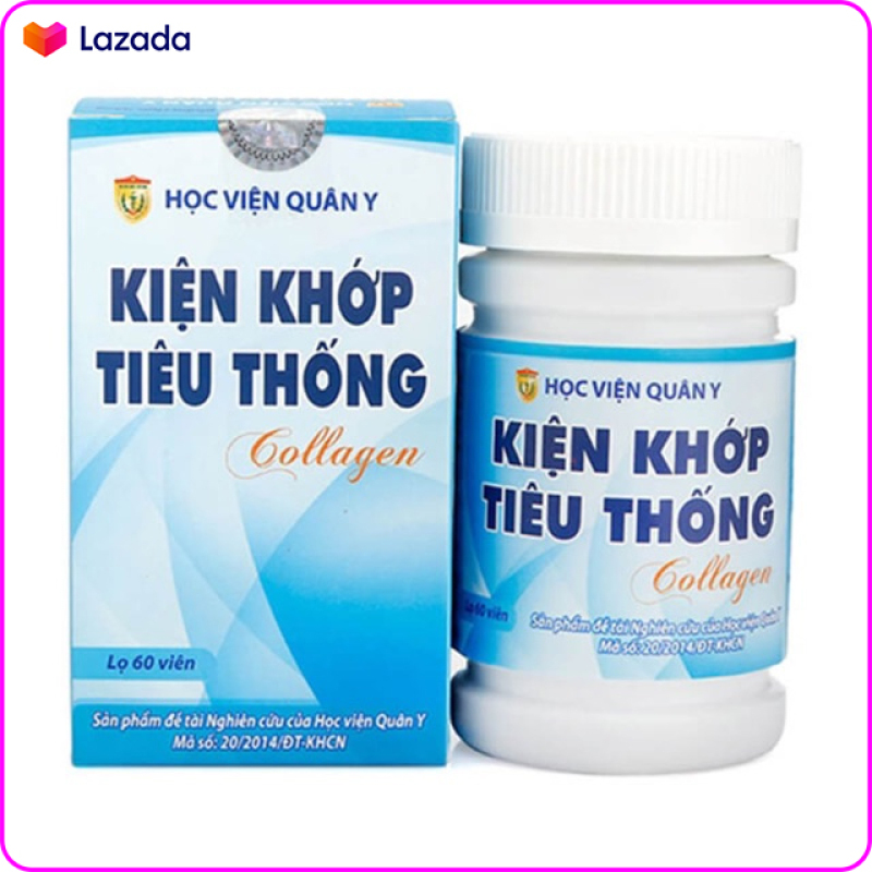 Kiện Khớp Tiêu Thống Collagen Học Viện Quân Y hỗ trợ đau nhức xương khớp 60 viên