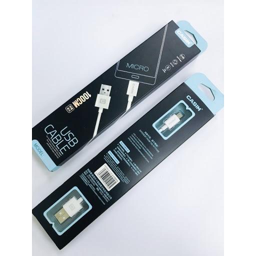 (SIÊU RẺ) CÁP SẠC CASIM CHÂN MICRO - SẠC NHANH SIÊU BỀN