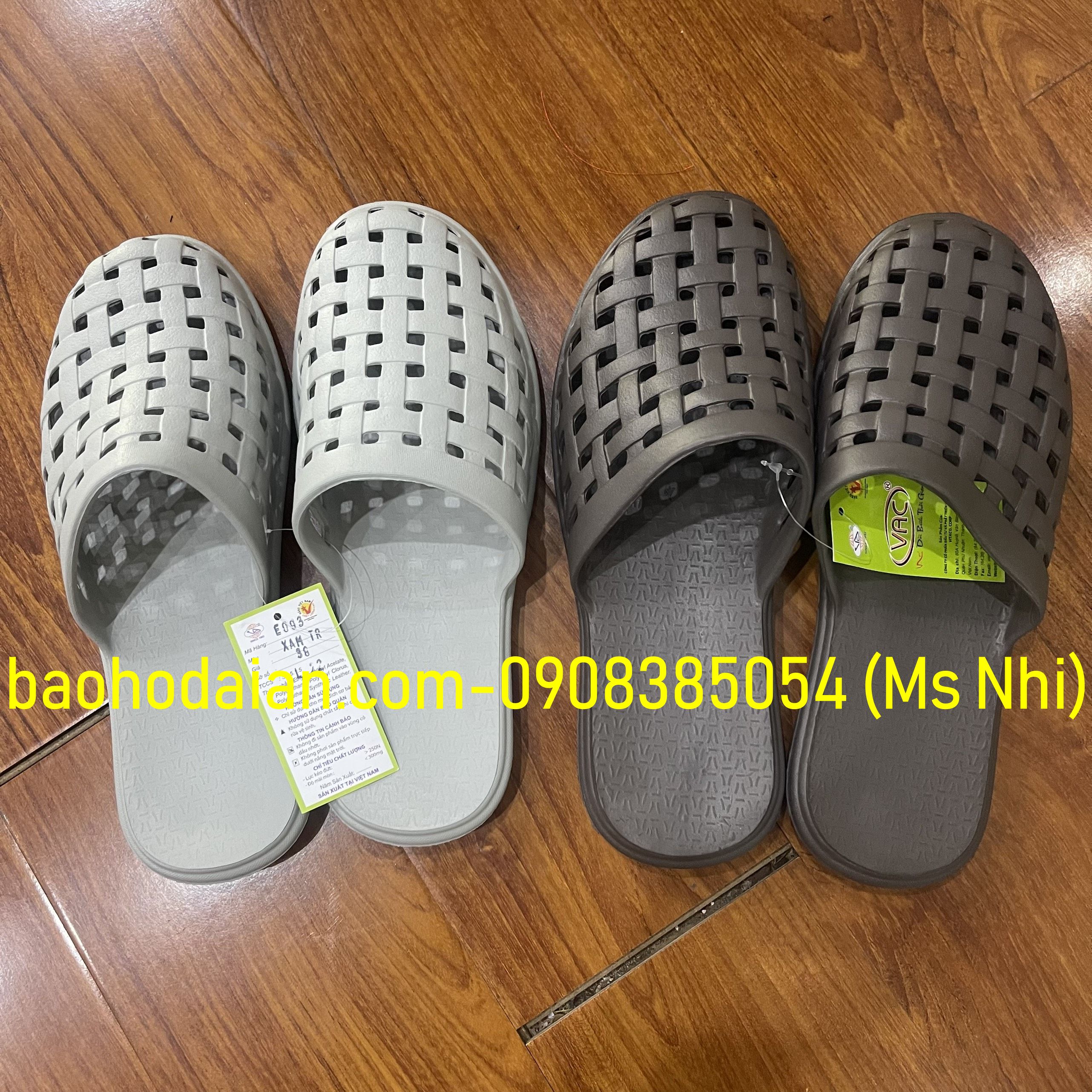 Dép xốp siêu nhẹ mang trong phòng sạch- VAC E093