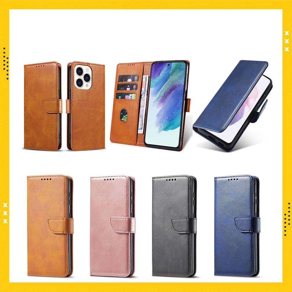 Bao da Samsung Note 10, Note 10 Plus, Note 10 Lite, S10 Lite, S10 Plus, Note 20, Note 20 Ultra dạng ví có nút cài