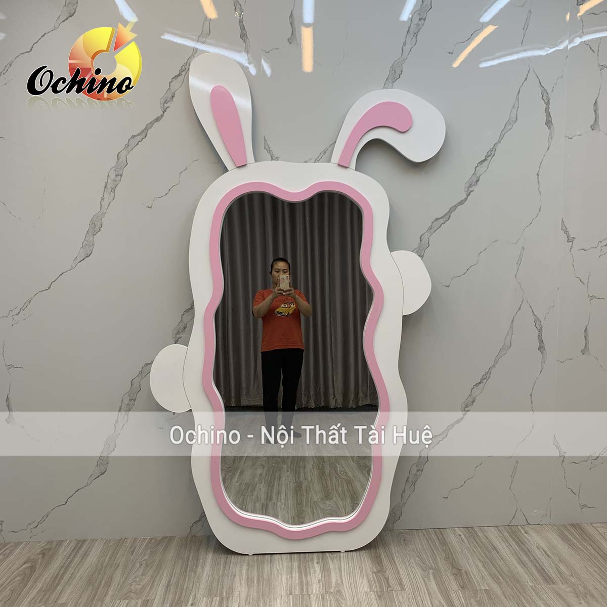Gương sống ảo, gương tai thỏ soi toàn thân
