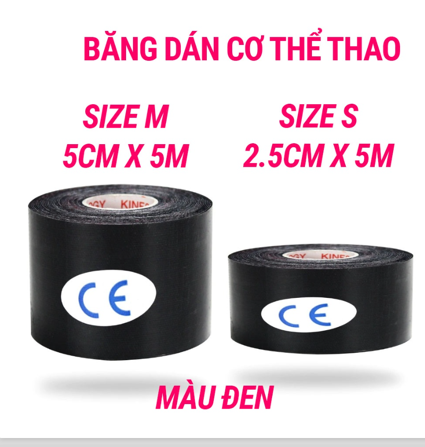 Băng keo dán cơ thể thao dododios chất liệu cao cấp chống chấn thương, bảo vệ trong quá trình tập gym - Chính hãng dododios