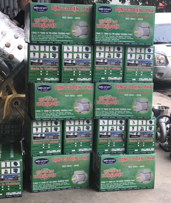 Motor vỏ gang KPT 2.2kw tốc 2900RMP