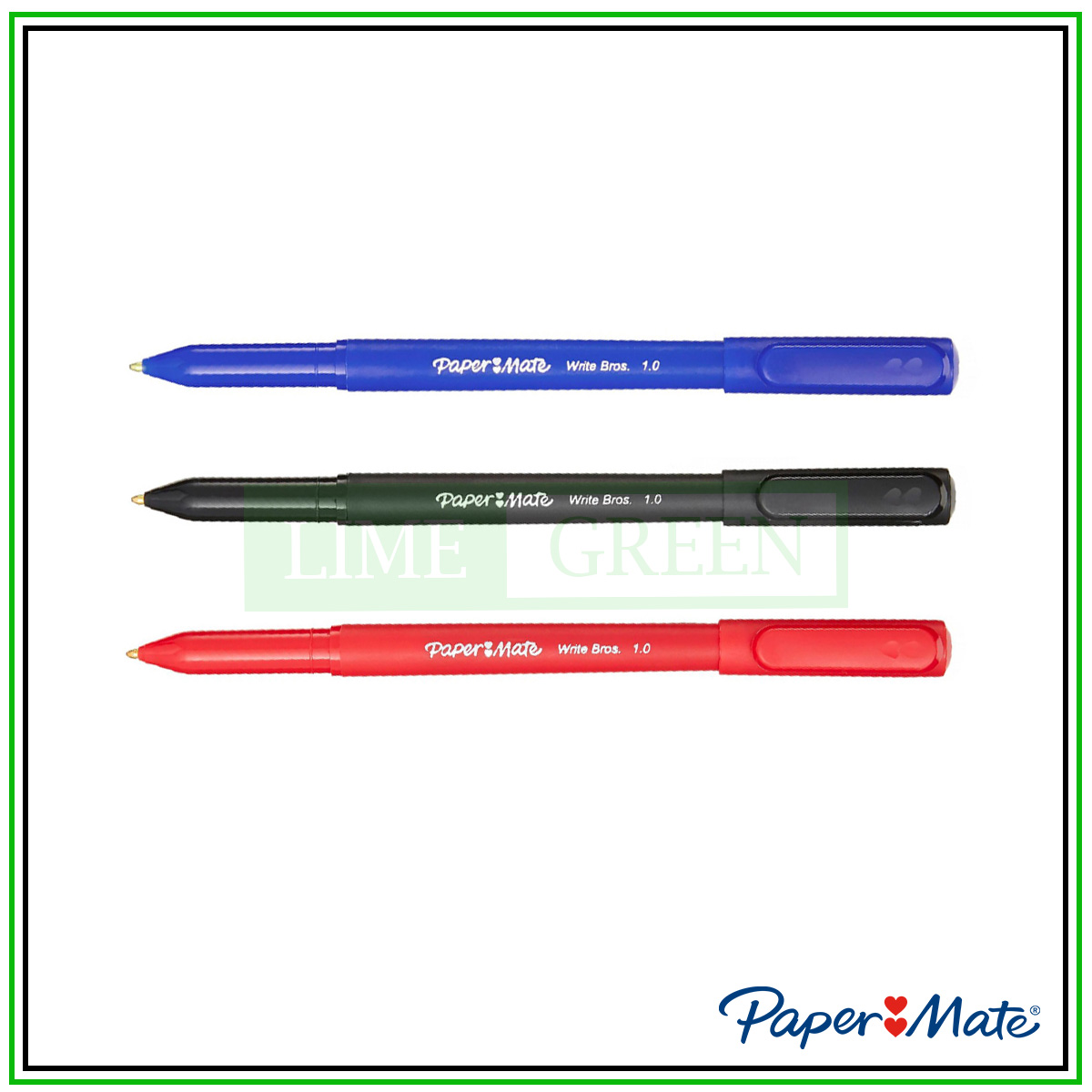 [MÀU LẺ] Bút bi Paper Mate Write Bros 1.0mm