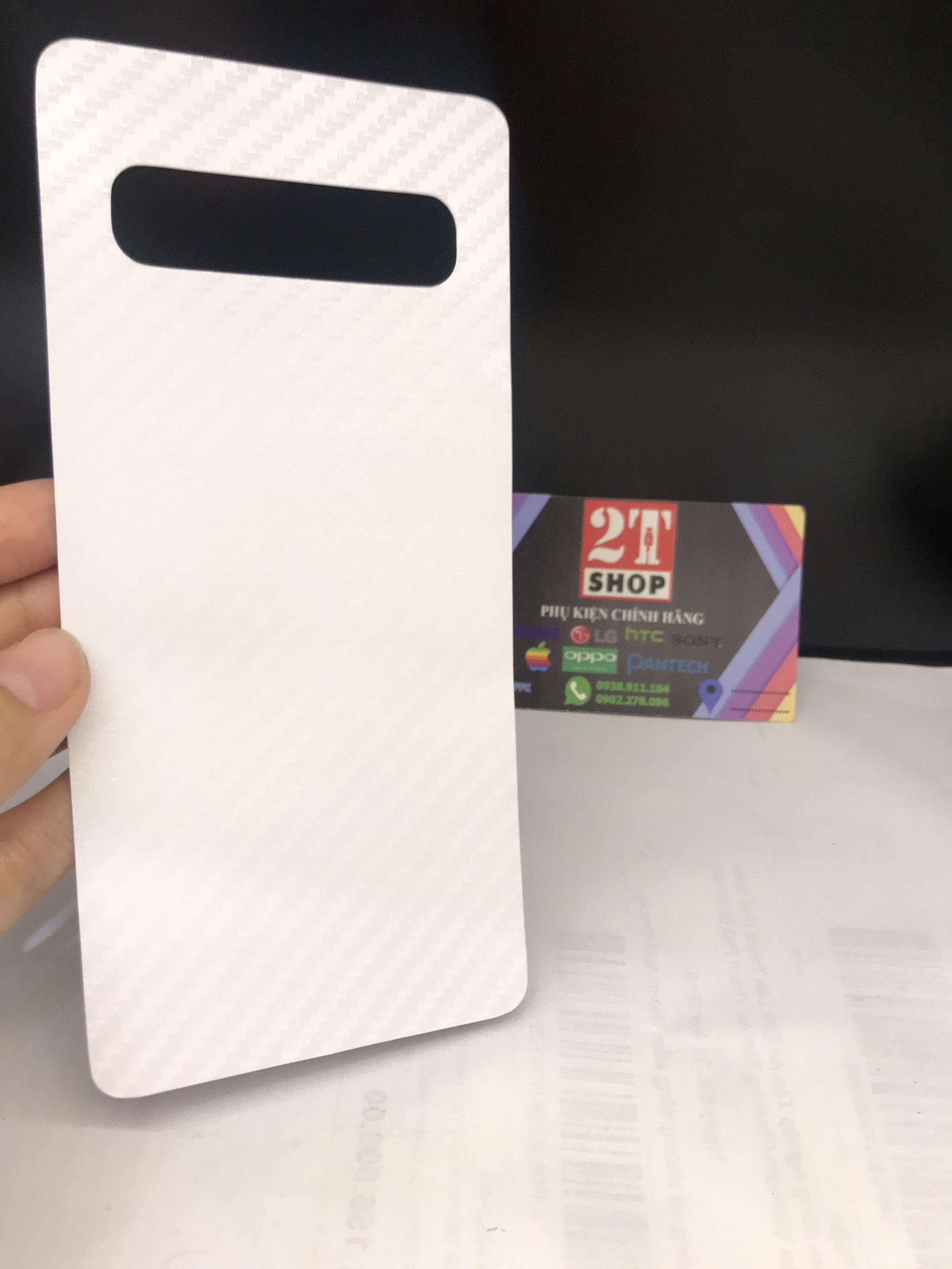 DÁN VÂN CARBON MẶT LƯNG GALAXY S10 5G