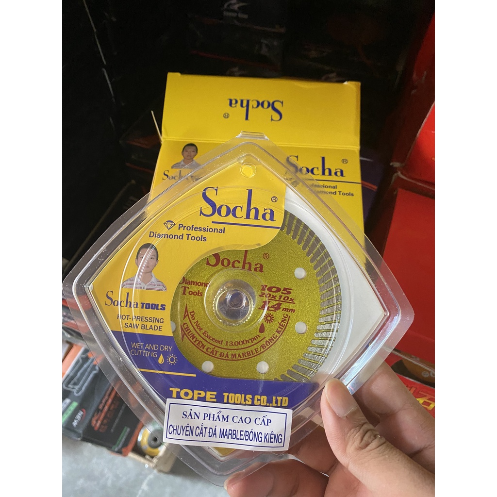 Lưỡi cắt gạch men socha 105mm hàng Cty