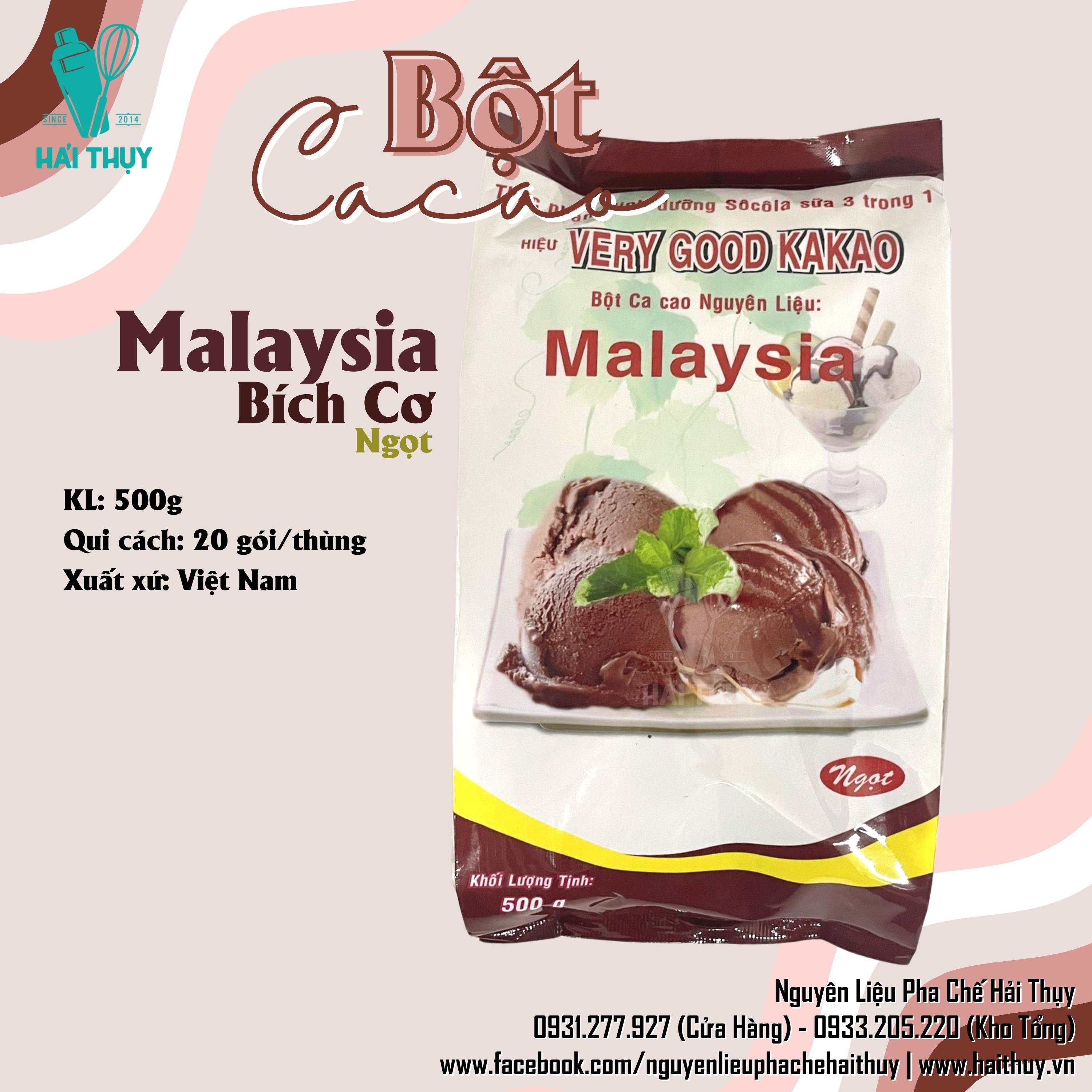 Bột Cacao Malaysia