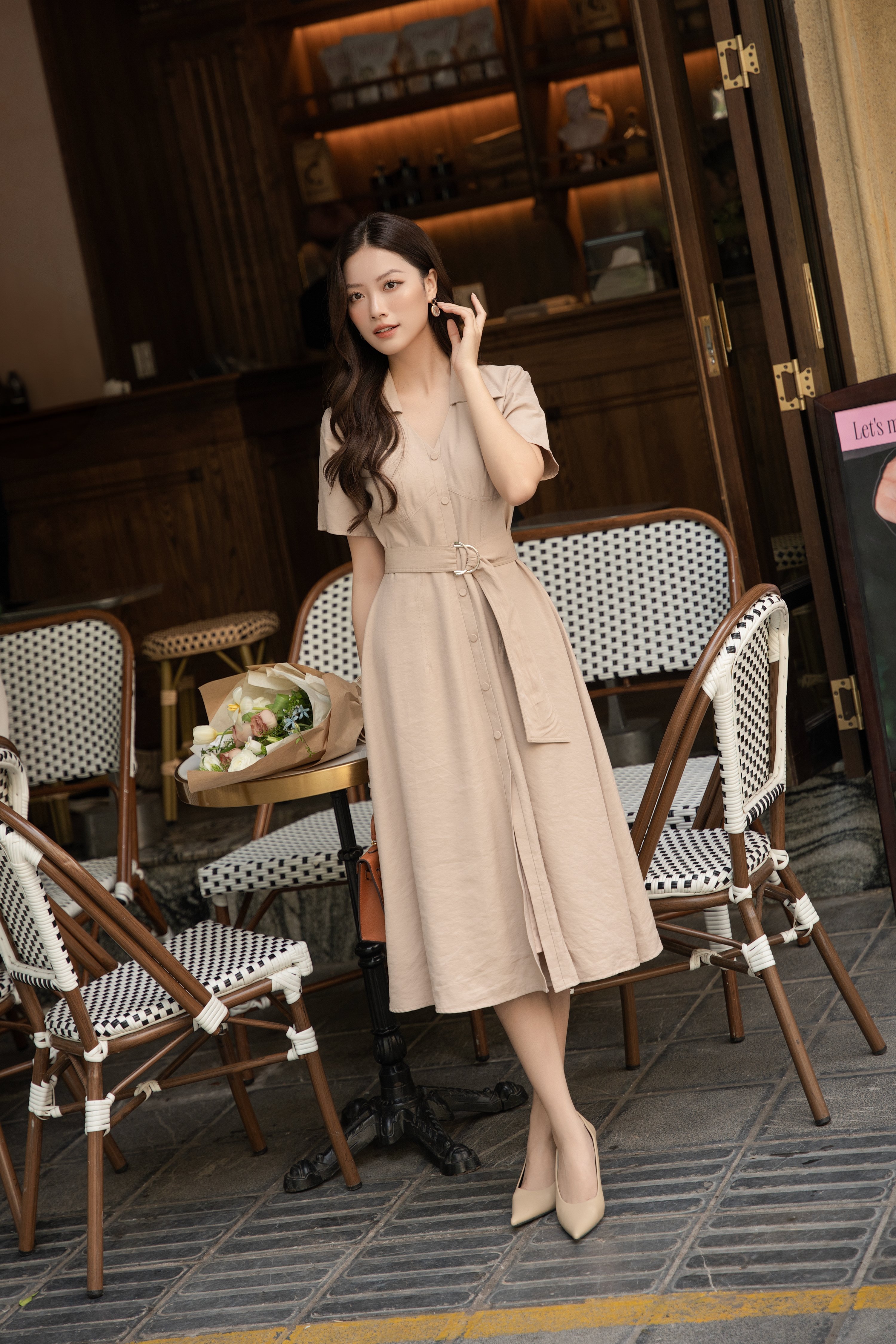 Voucher siêu sale 15% OLV - Đầm Sylvia Dress