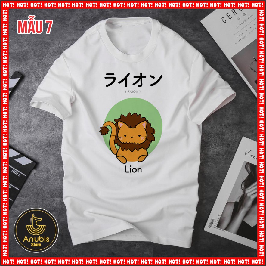 [HCM]ÁO THUN UNISEX CHIBI NHẬT SIÊU CUTE (7 MẪU)