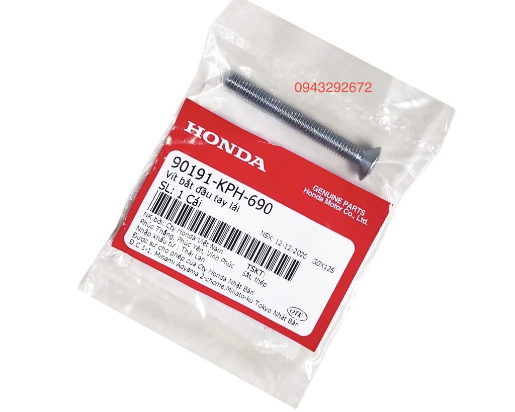 Vít bắt đầu tay lái honda nhiều dòng xe