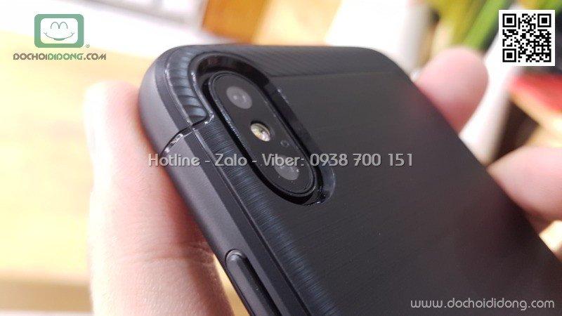 Ốp Lưng IPhone X Ringke Onyx Vân Kim Loại