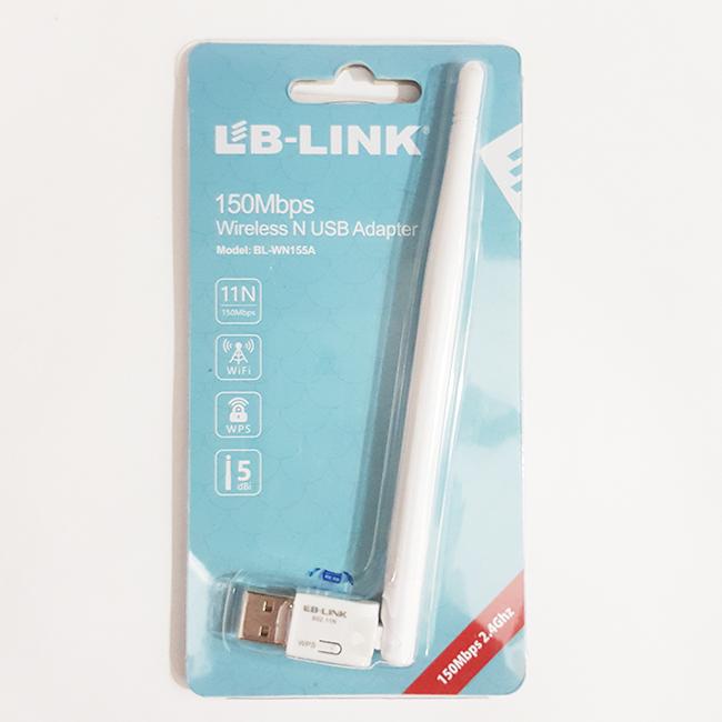 USB thu Wifi Lb-Link BN WN155A tốc độc 150MB có râu