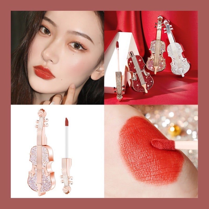 SON KEM LÌ VIOLON  Hình Cây Đàn Siêu Dễ Thương Cao Cấp