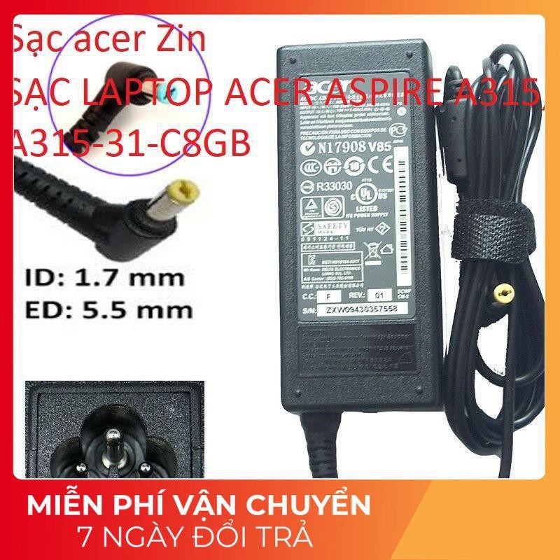 ️sạc laptop acer aspire a315, a315-31-c8gb