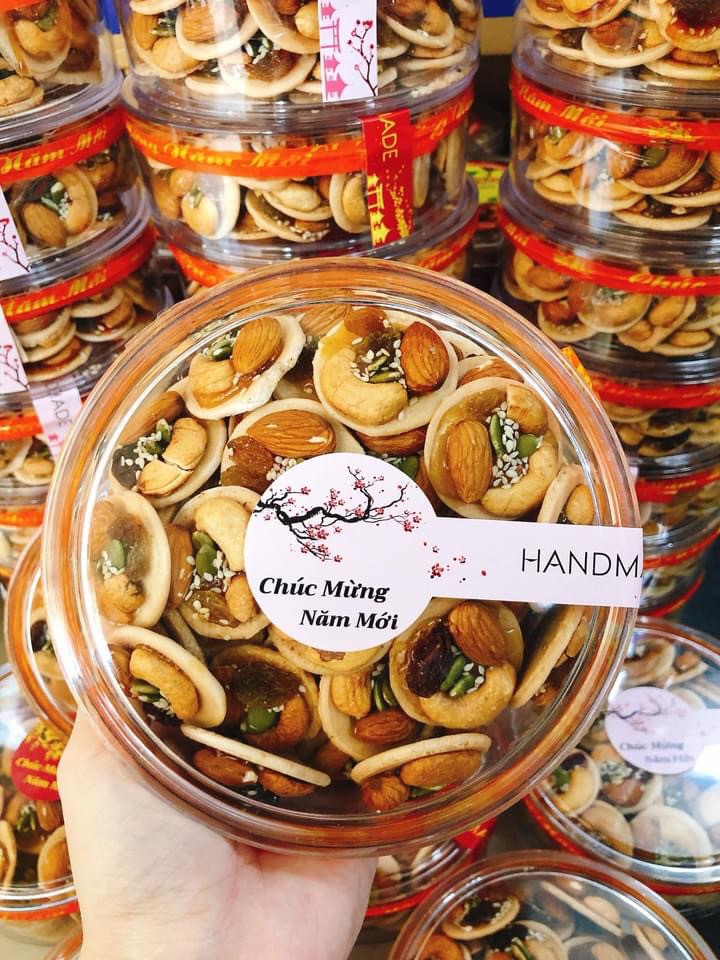 [HCM]Bánh Đồng Tiền MIX Ngũ Cốc