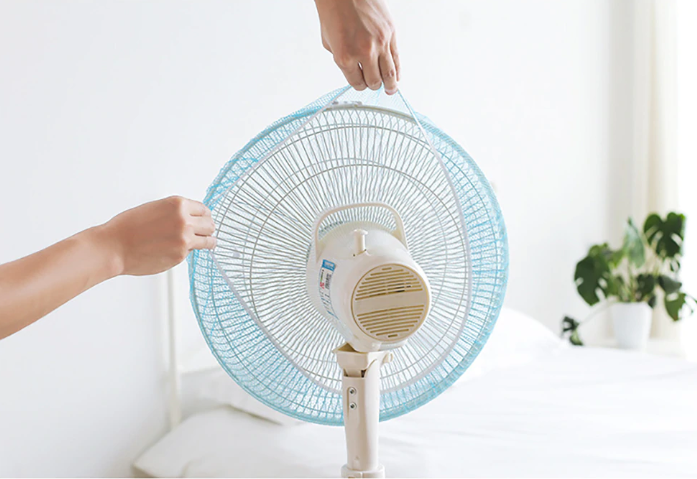 LƯỚI BỌC LỒNG QUẠT AN TOÀN CHO BÉ