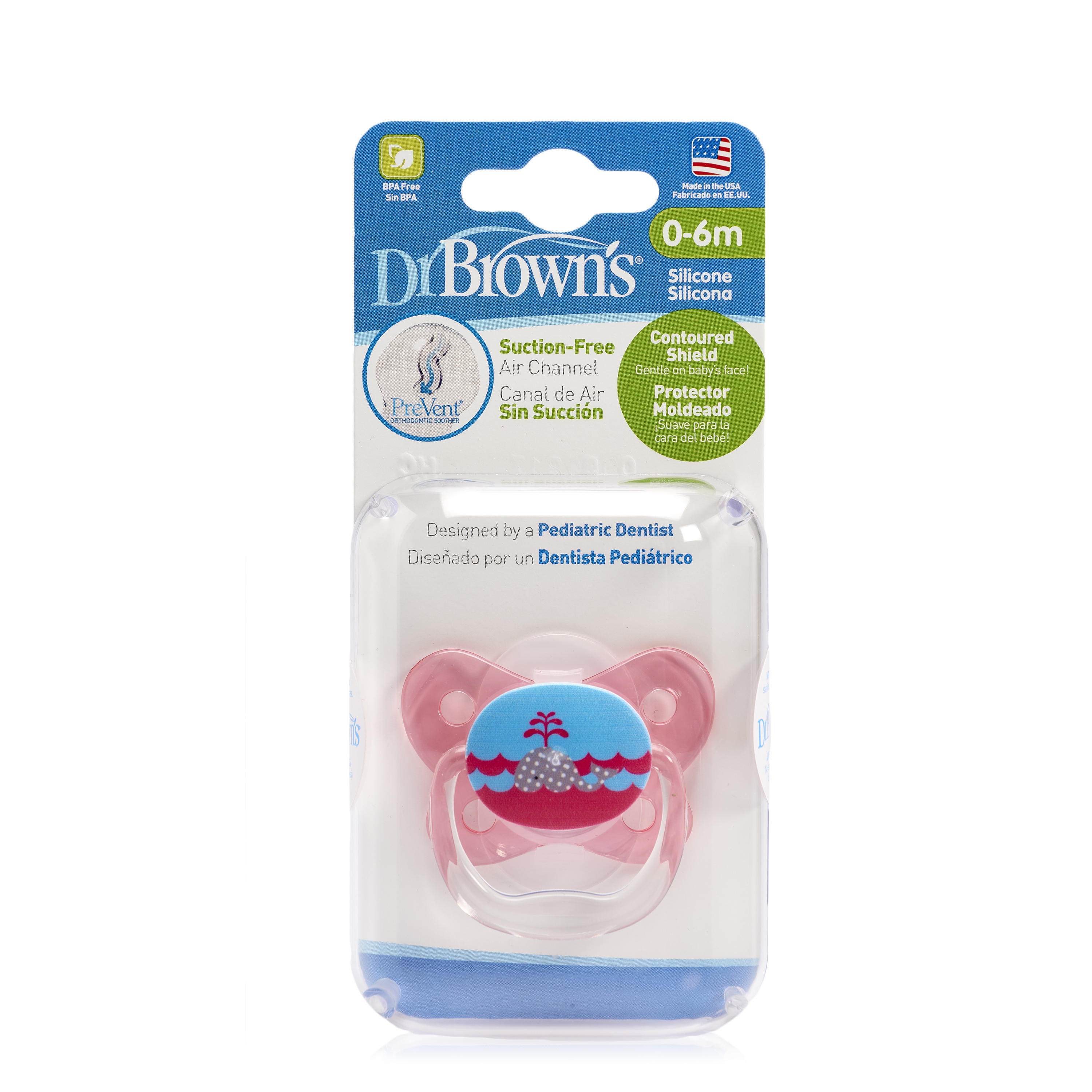 Ty ngậm Dr.Browns dành cho bé từ 0-6 tháng