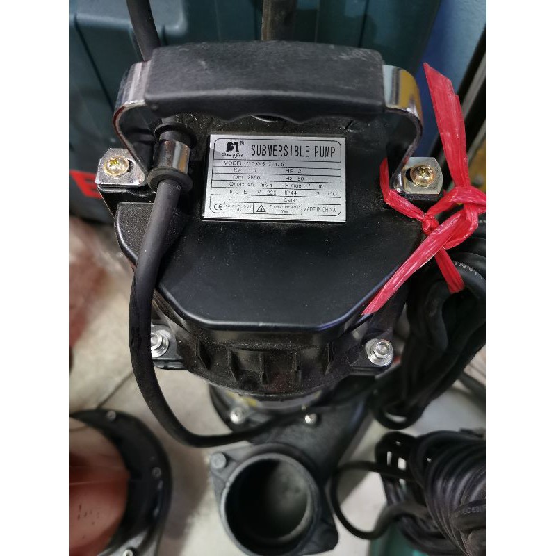 Máy Bơm Chìm Bơm Tõm 1500W 2HP Hàng Dây Đồng 100%