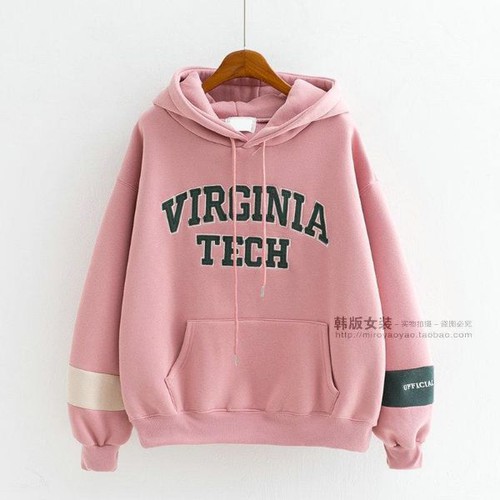 Áo hoodie / áo khoác / áo hoodie nữ / áo tròng đầu nữ virginia