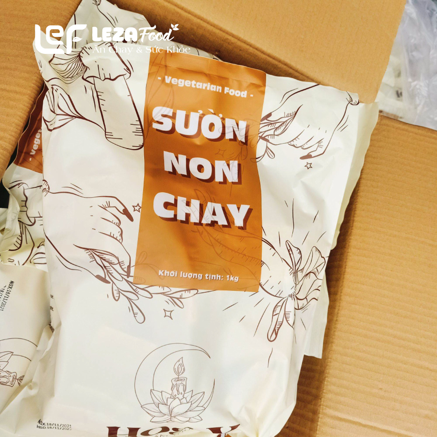 Sườn Non Chay thương hiệu Hoa Y 1kg